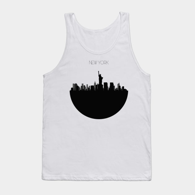 New York City Skyline Tank Top by inspirowl